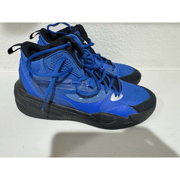 Puma RS Dreamer MID J Cole Royal Blue Black Men's Size 8 194849 05 MINTY - Picture 1 of 5